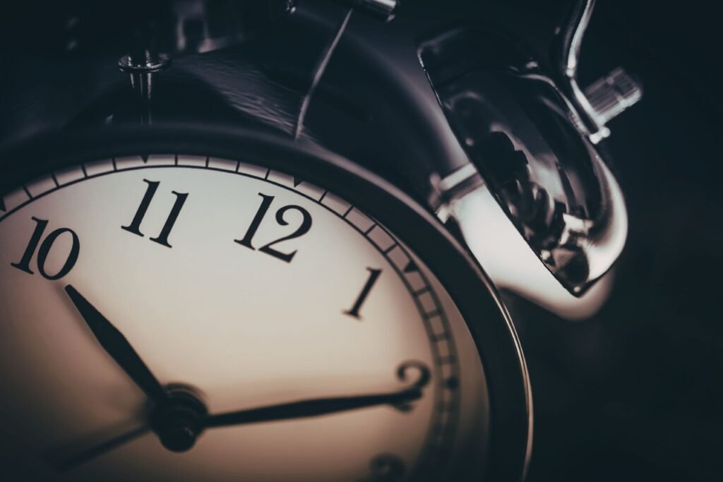 Close-up of an alarm clock representing the deadline to file a personal injury claim in California.
